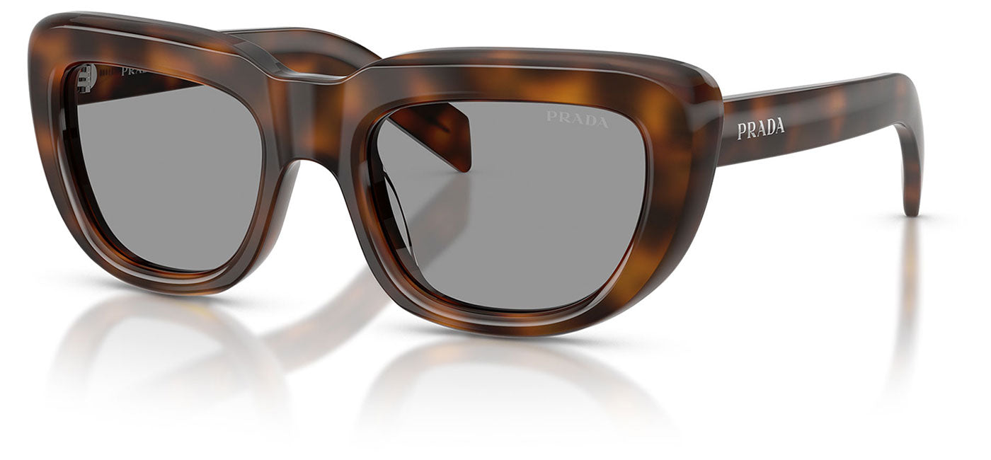Prada PR D07S Sunglasses - Juniper Tortoise / Grey