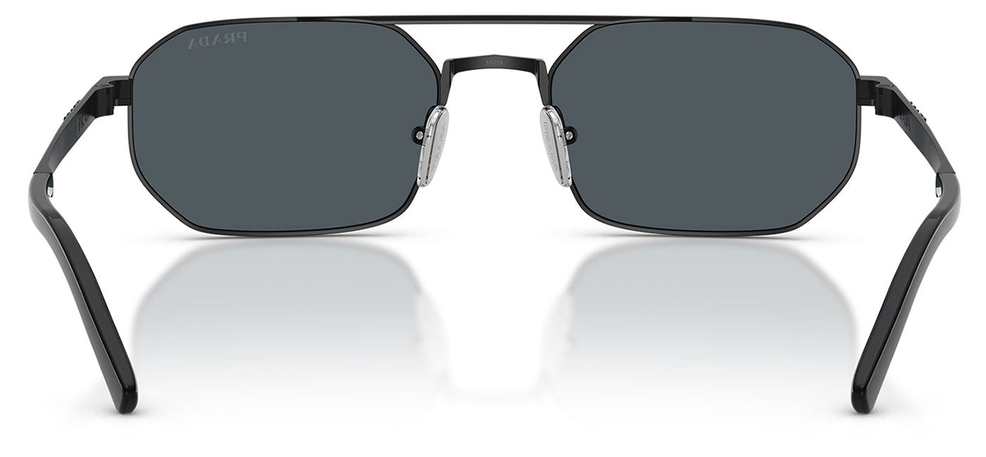 Prada PR D53S Sunglasses - Satin Black / Dark Grey