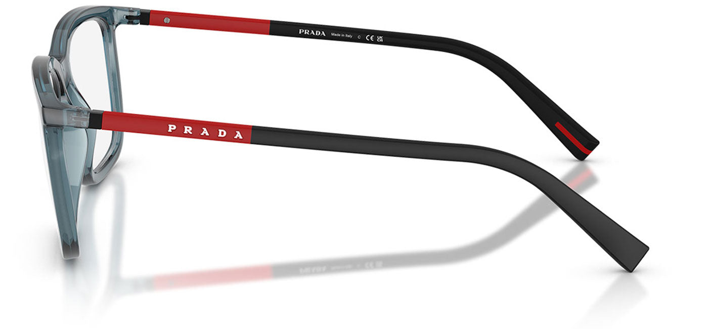 Prada Linea Rossa PS 01SV Glasses - Blue Transparent