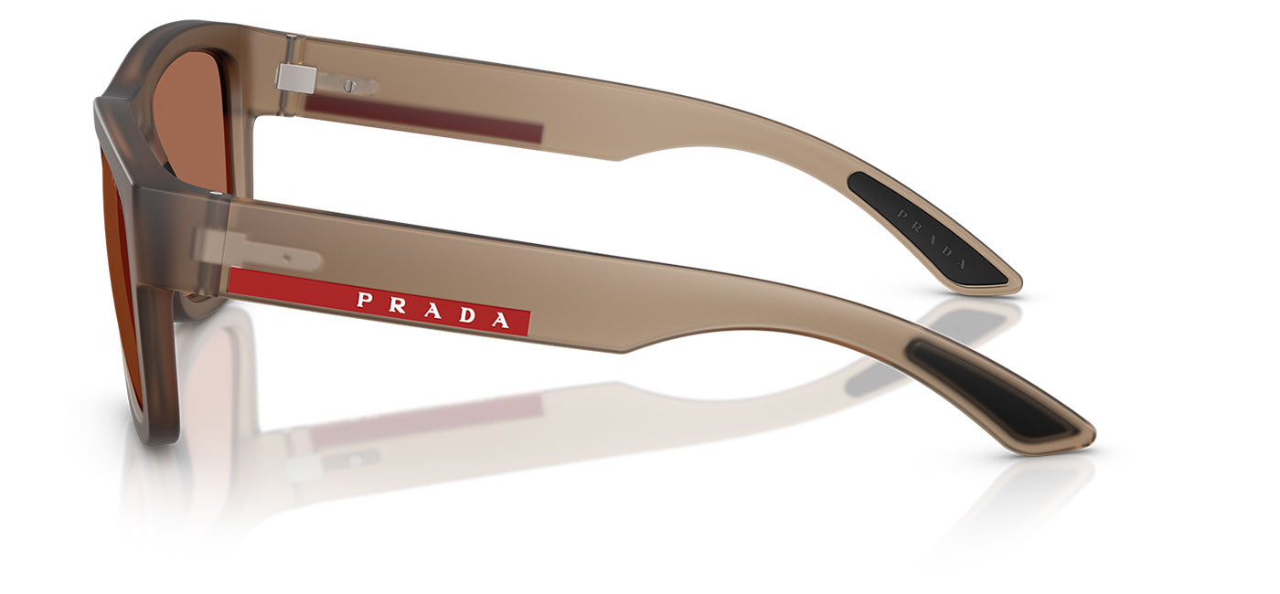 Prada Linea Rossa PS 01ZS Sunglasses - Transparent Brown / Brown Tuning