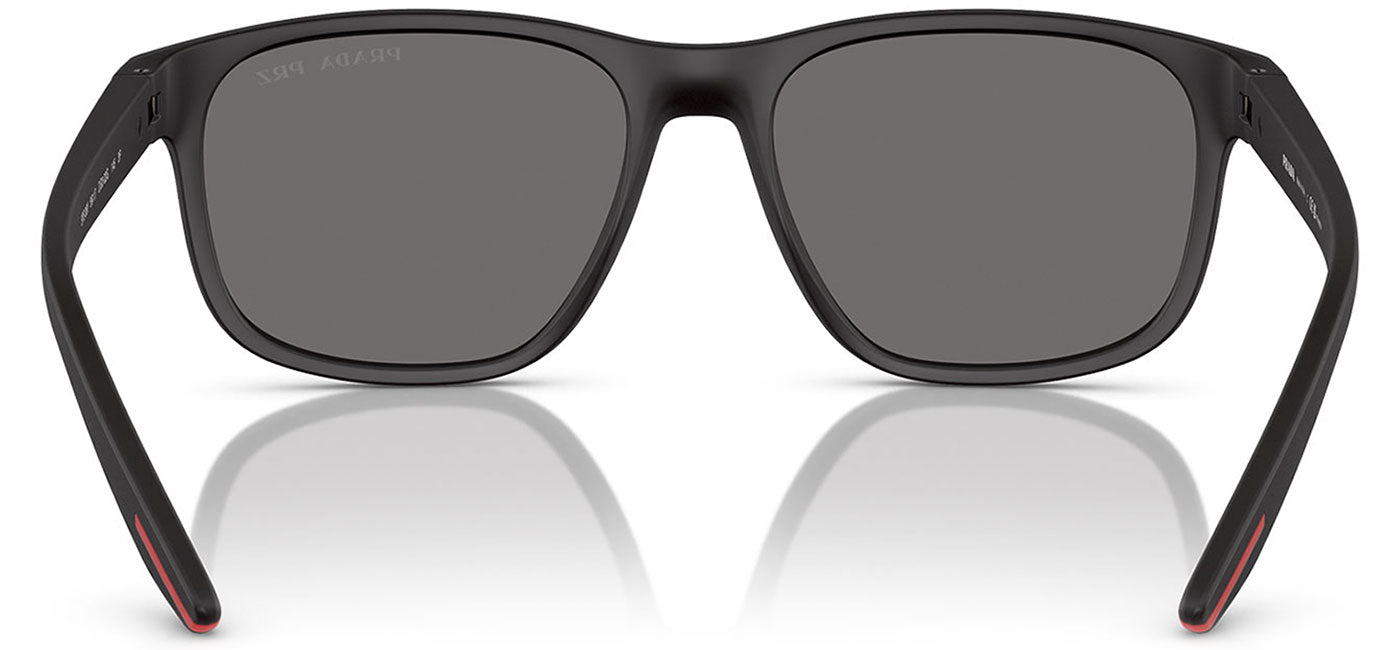 Prada Linea Rossa PS 06YS Sunglasses - Black Rubber / Polar Dark Grey