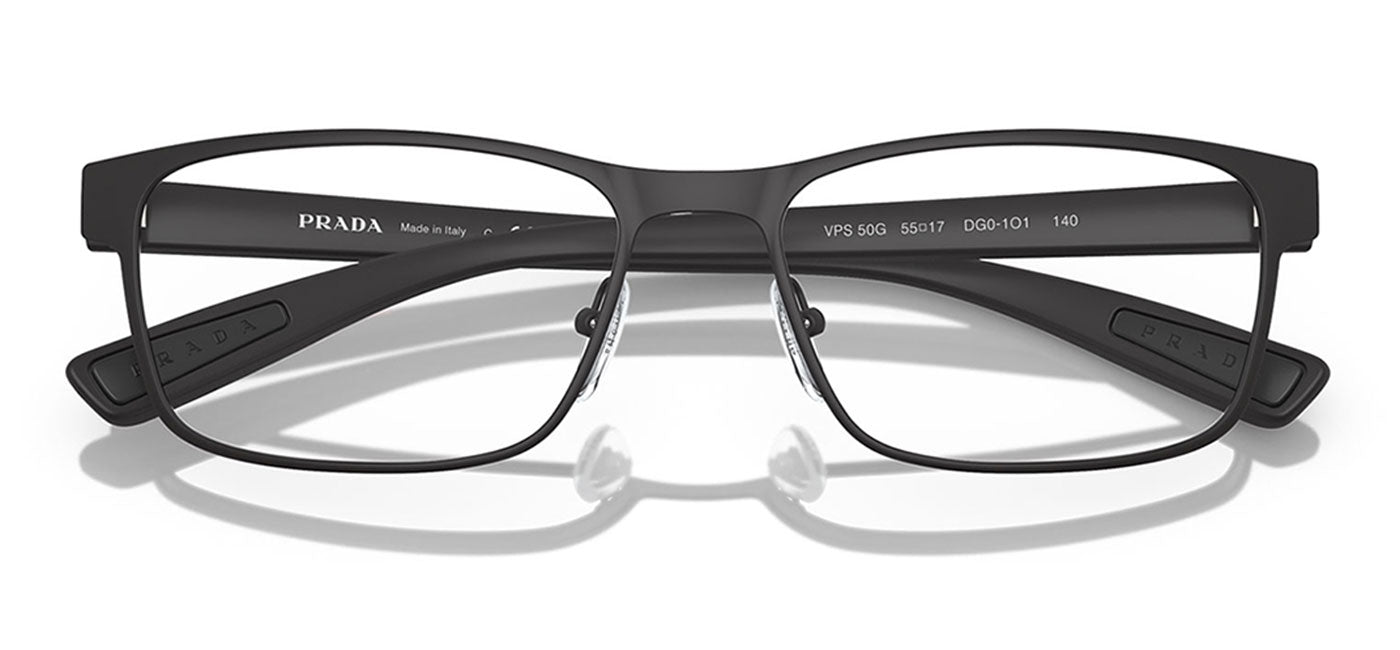 Prada Linea Rossa PS 50GV Lifestyle Glasses - Rubber Black
