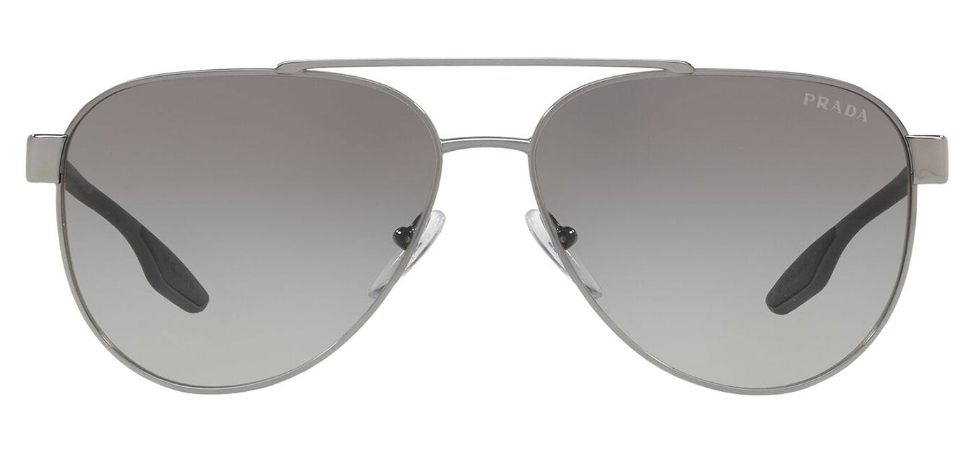 Prada Linea Rossa PS 54TS Sunglasses - Matte Gunmetal / Grey Gradient