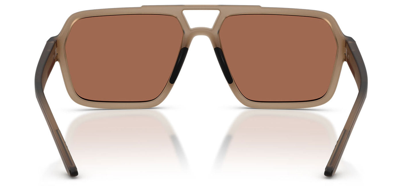 Prada Linea Rossa PS A06S Sunglasses - Transparent Brown / Brown Tuning