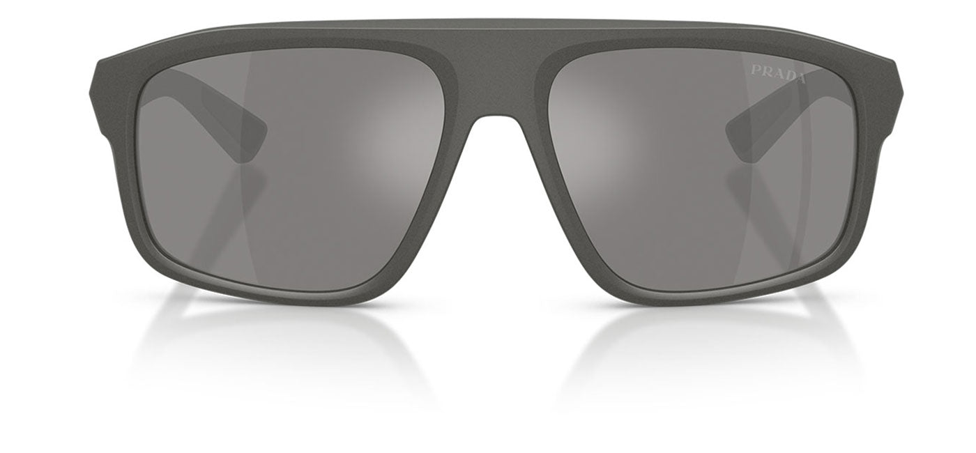 Prada Linea Rossa PS B02S Sunglasses - Metal Grey / Grey Mirror Silver