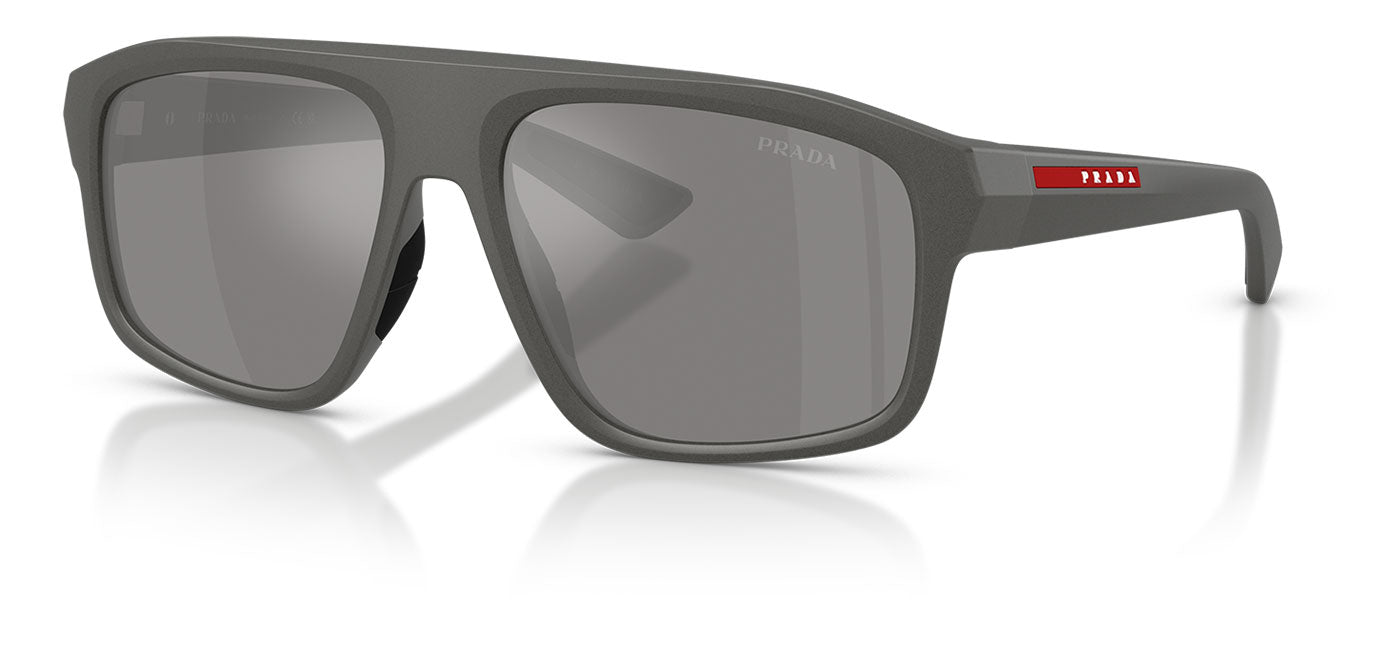 Prada Linea Rossa PS B02S Sunglasses - Metal Grey / Grey Mirror Silver