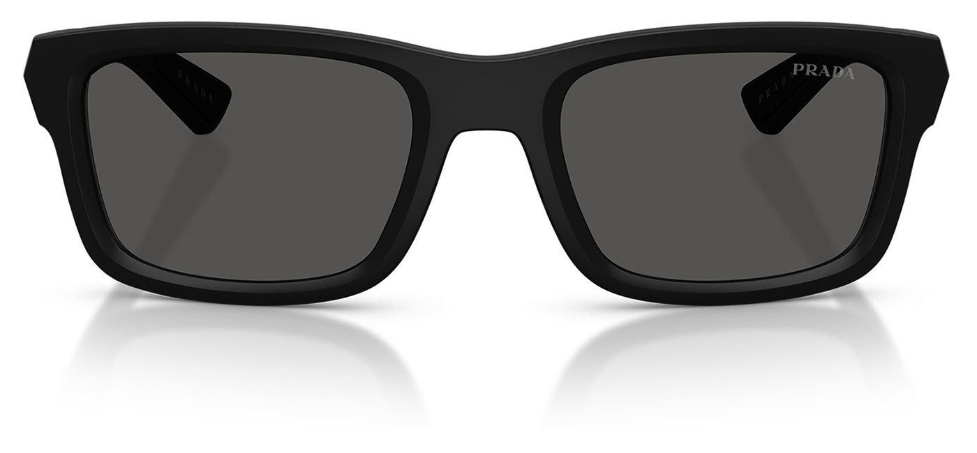 Prada Linea Rossa PS B10S Sunglasses - Matte Black / Dark Grey