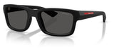 Prada Linea Rossa PS B10S Sunglasses - Matte Black / Dark Grey