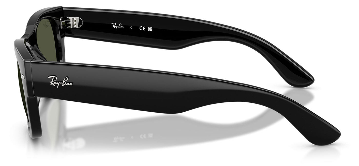 Ray-Ban RB0832S Mega Wayfarer II Sunglasses - Black / Green