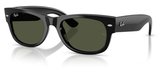 Ray-Ban RB0832S Mega Wayfarer II Sunglasses - Black / Green