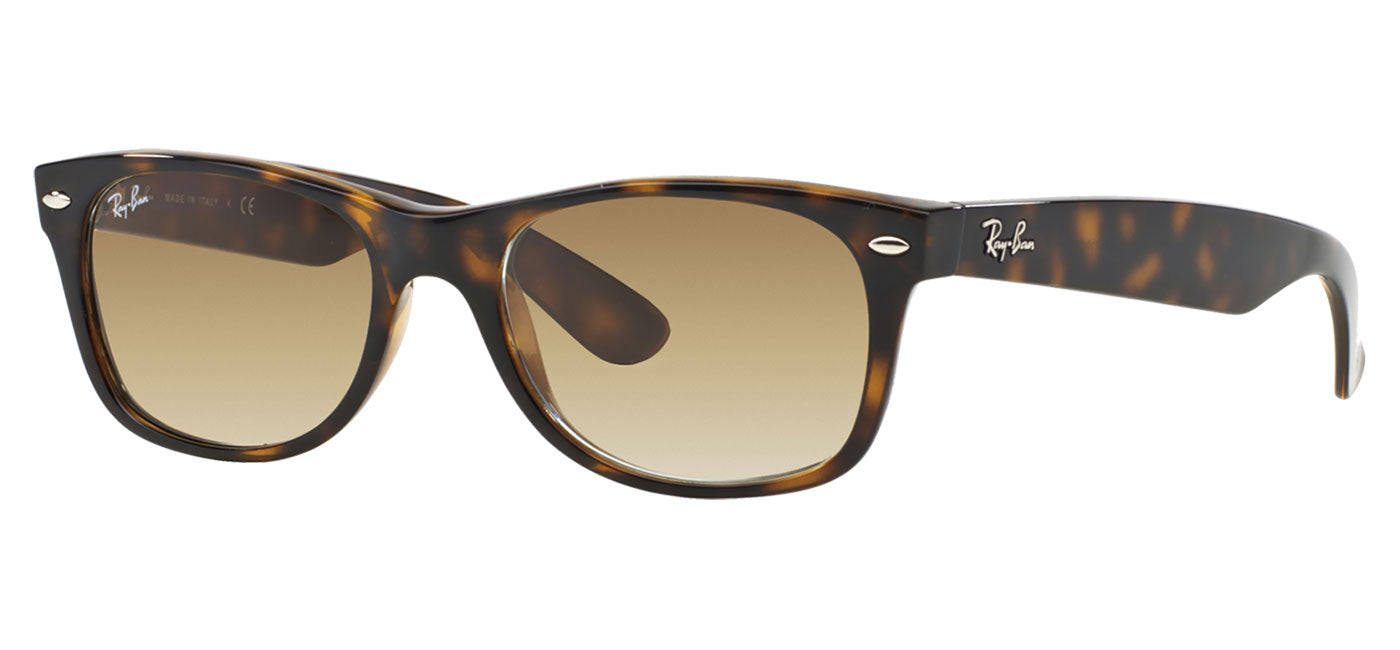 Ray-Ban RB2132 New Wayfarer Sunglasses - Light Havana / Brown Gradient