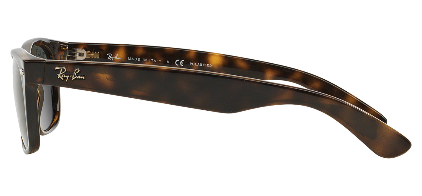 Ray-Ban RB2132 New Wayfarer Sunglasses - Tortoise / Green
