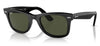 Ray-Ban RB2140 Original Wayfarer Sunglasses - Black / Green G-15