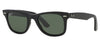 Ray-Ban RB2140 Original Wayfarer Sunglasses - Black / Green Polarised