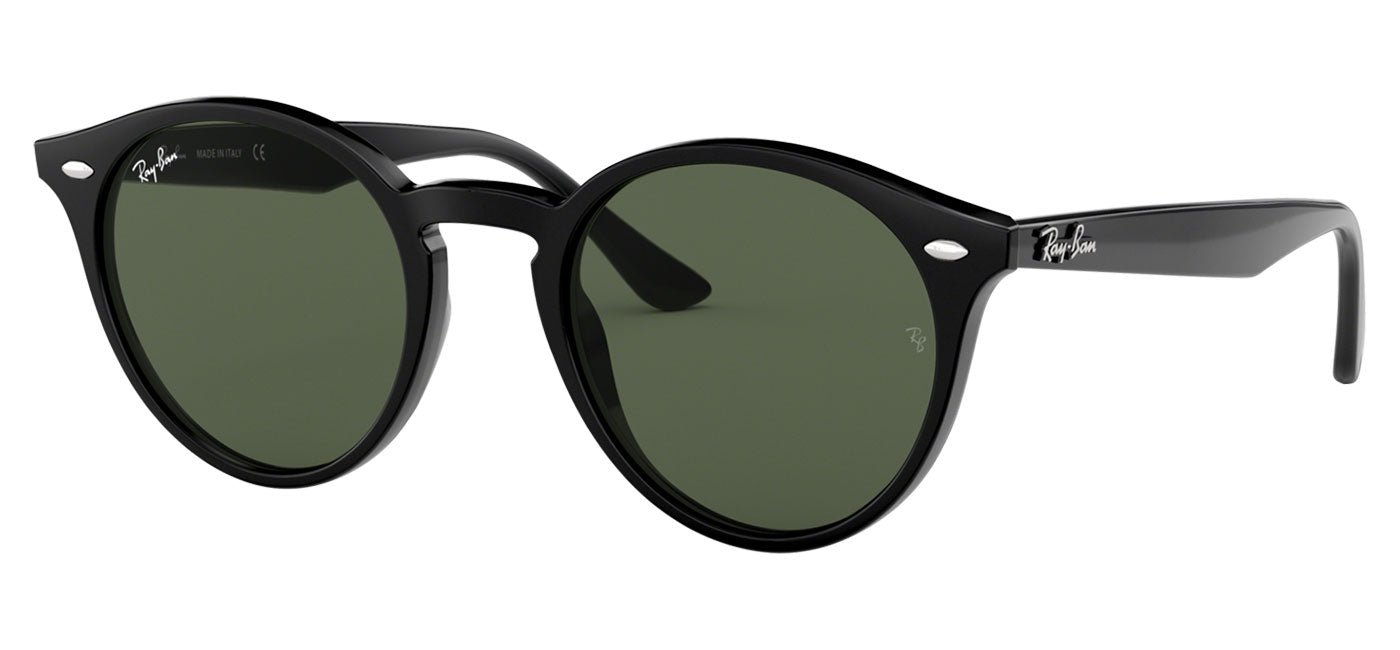 Ray-Ban RB2180 Sunglasses - Black / Green