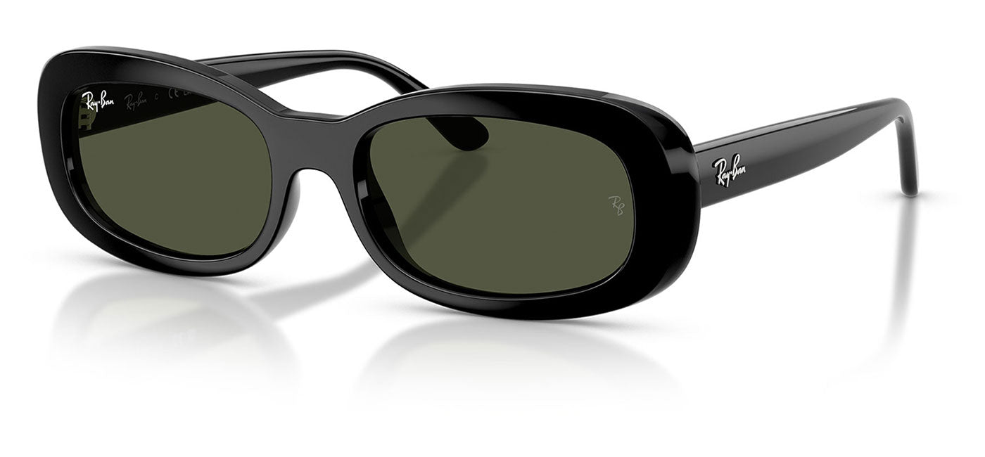 Ray-Ban RB2221 Sunglasses - Black / Green