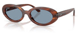 Ray-Ban RB2223 Sunglasses - Striped Havana / Blue