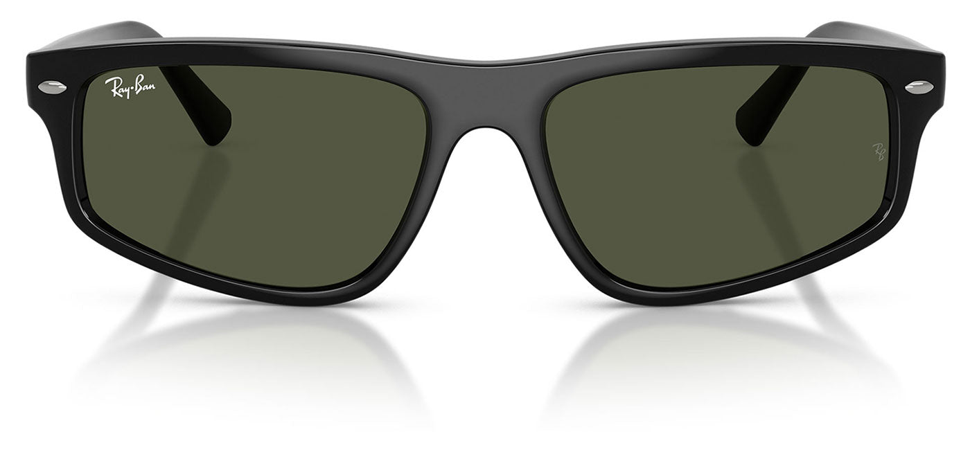 Ray-Ban RB2225 Sunglasses - Black / Green