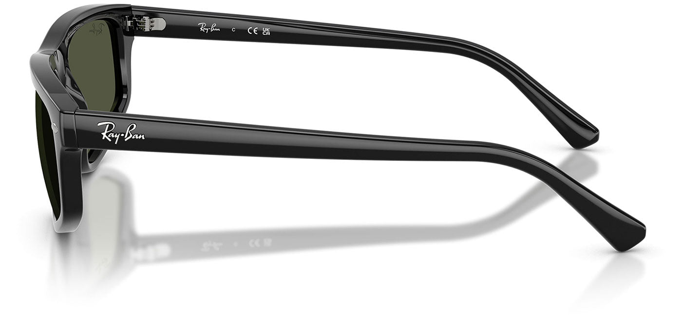 Ray-Ban RB2225 Sunglasses - Black / Green