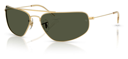 Ray-Ban RB3780 Sunglasses - Arista Gold / Green