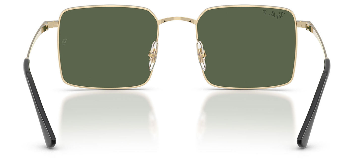 Ray-Ban RB3782 Idan Sunglasses - Pale Gold / Dark Green Polarised