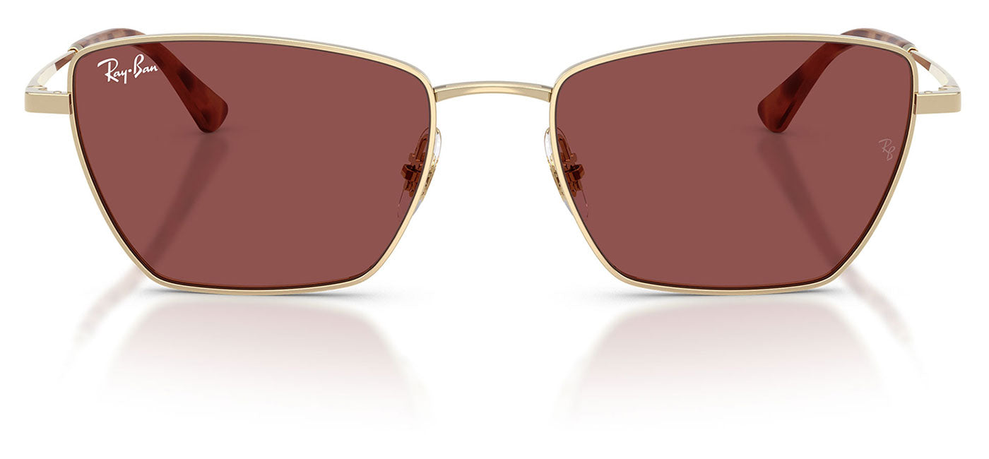 Ray-Ban RB3783 Drea Sunglasses - Pale Gold / Dark Violet