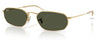 Ray-Ban RB3947 Sunglasses - Arista Gold / Green
