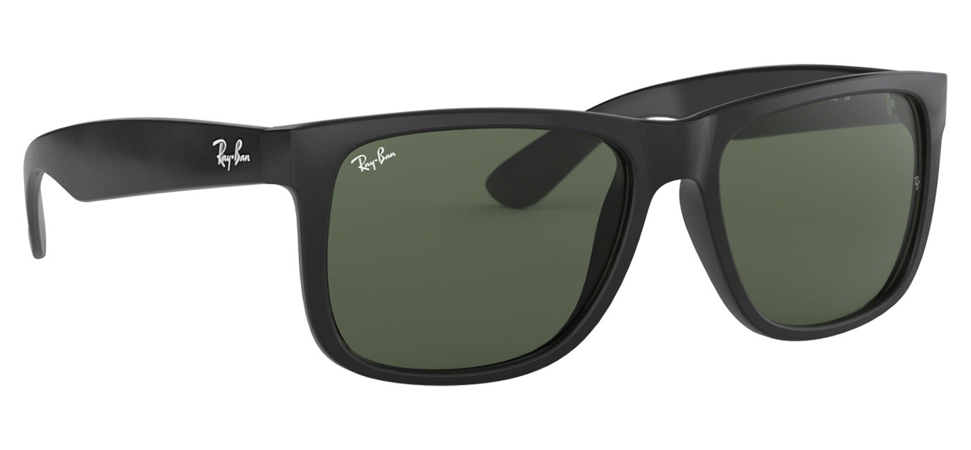 Ray-Ban RB4165 Justin Sunglasses - Black / Green