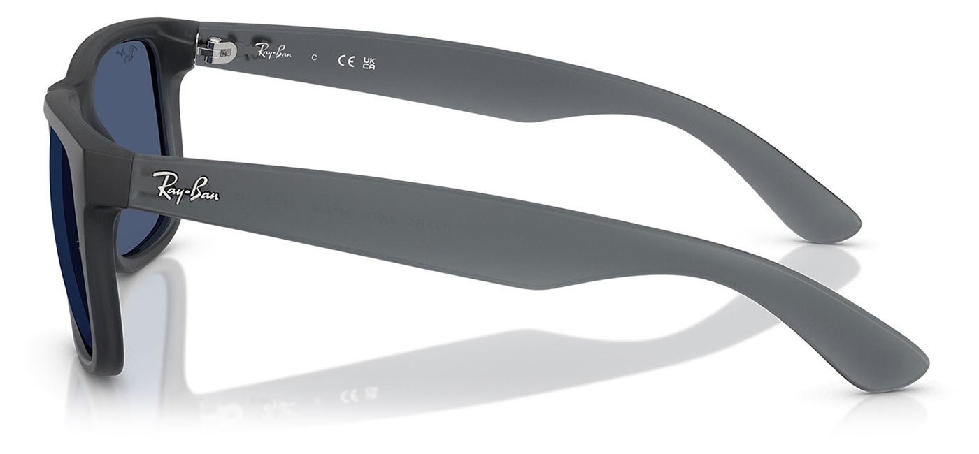 Ray-Ban RB4165 Justin Sunglasses - Opal Grey / Dark Blue