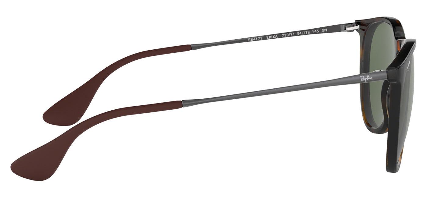 Ray-Ban RB4171 Erika Sunglasses - Light Havana / Green
