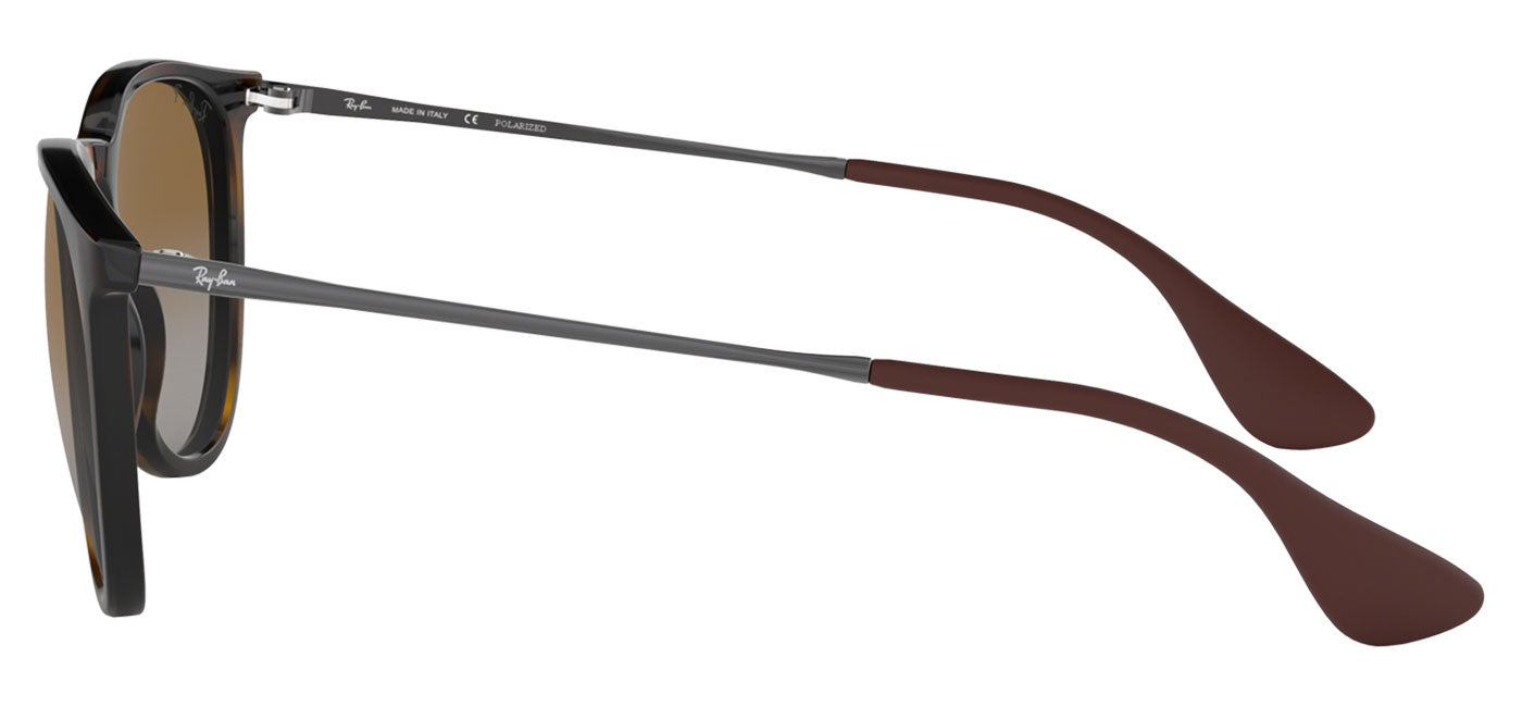 Ray-Ban RB4171 Erika Sunglasses - Tortoise / Brown Gradient Polarised