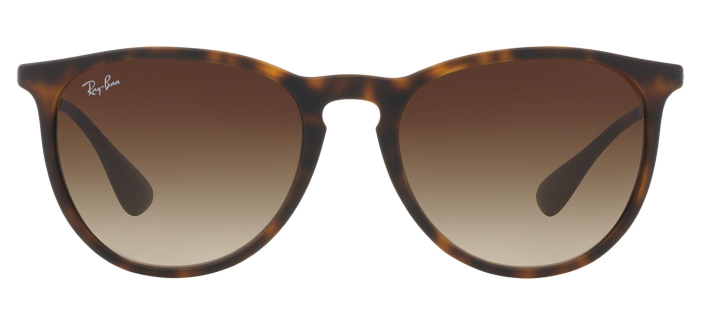 Ray-Ban RB4171 Erika Sunglasses - Brown Rubber / Brown Gradient