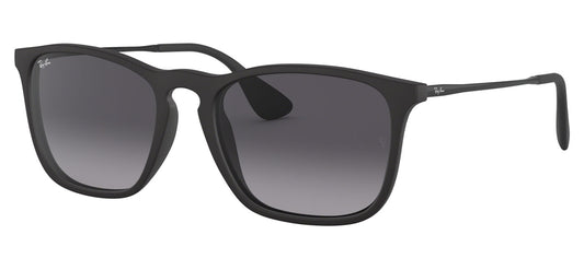 Ray-Ban RB4187 Chris Sunglasses - Black / Grey Gradient