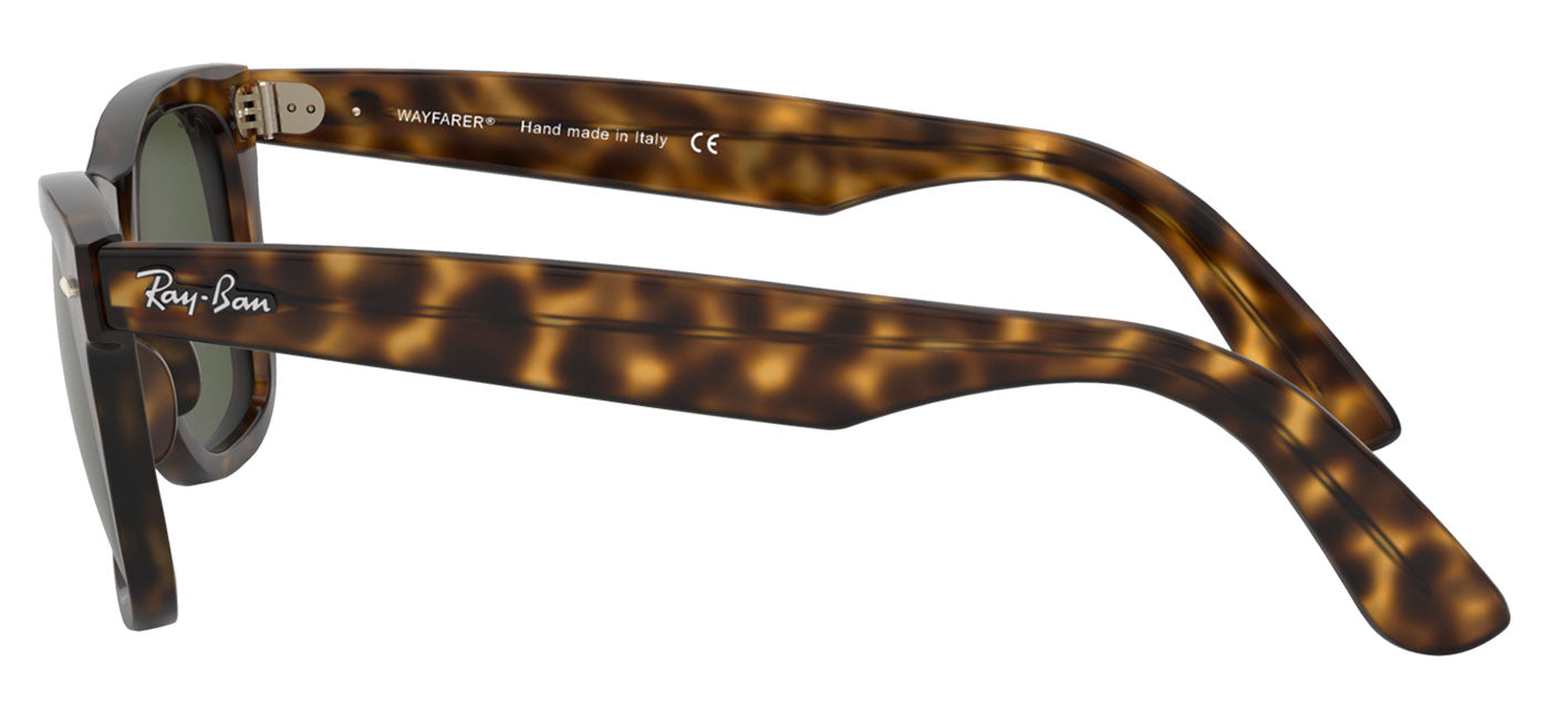 Ray-Ban RB4340 Wayfarer Ease Sunglasses - Tortoise / Green