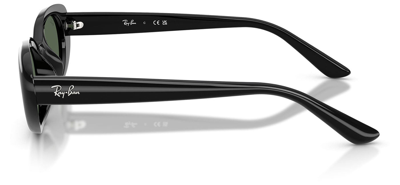 Ray-Ban RB4441D Sunglasses - Black / Dark Green