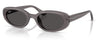 Ray-Ban RB4441D Sunglasses - Transparent Dark Grey / Dark Grey