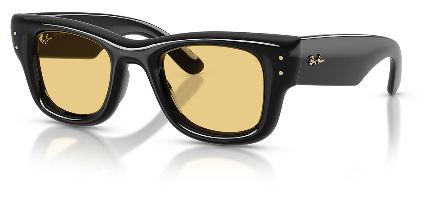Ray-Ban RB4940 Wayfarer Puffer Sunglasses - Black / Yellow