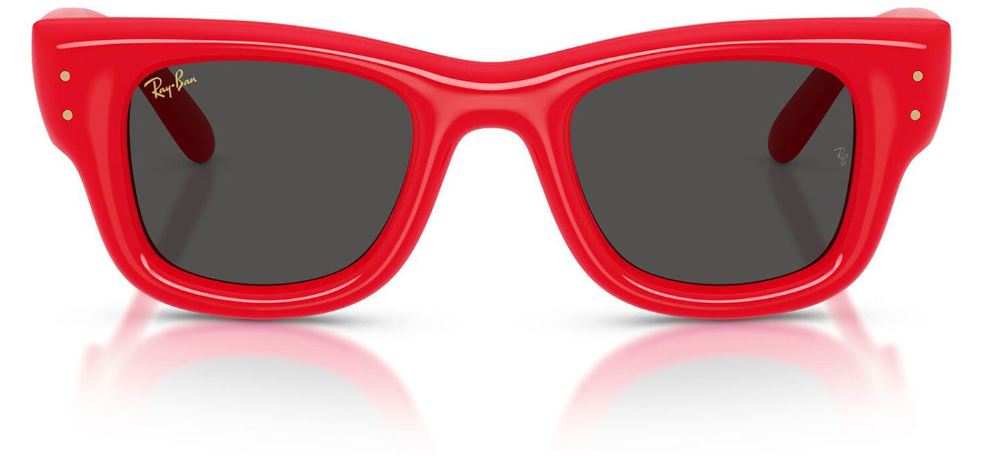 Ray-Ban RB4940 Wayfarer Puffer Sunglasses - Red / Ultra Black