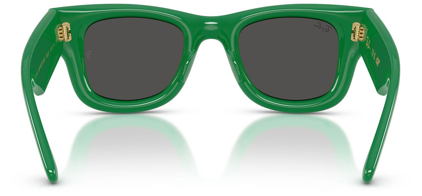 Ray-Ban RB4940 Wayfarer Puffer Sunglasses - Green / Ultra Black