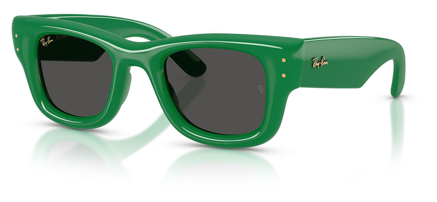 Ray-Ban RB4940 Wayfarer Puffer Sunglasses - Green / Ultra Black