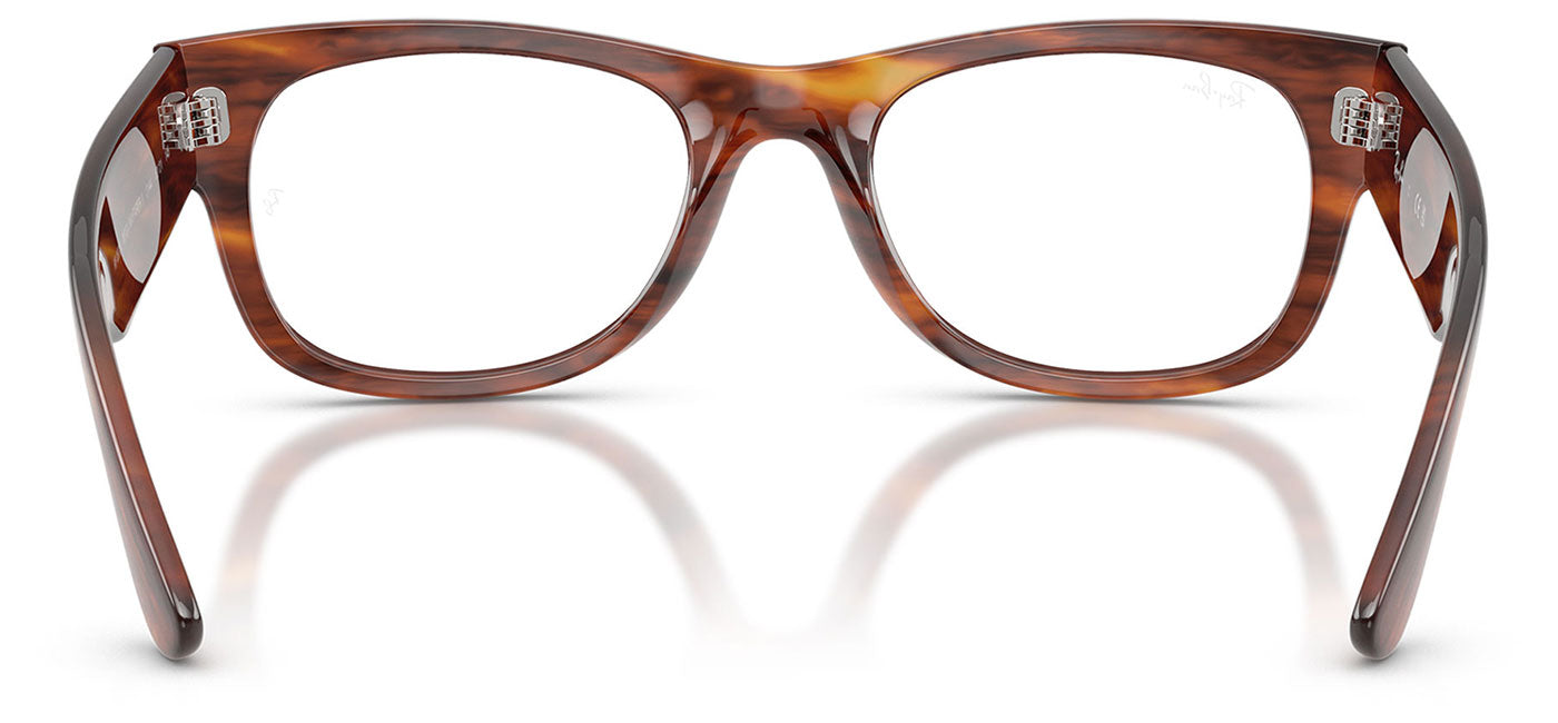Ray-Ban RX0832V Mega Wayfarer II Glasses - Striped Havana
