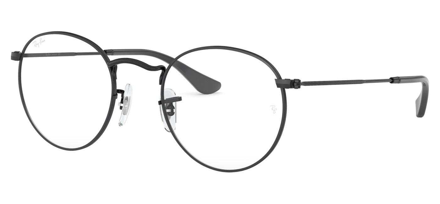 Ray-Ban RX3447V Round Metal Glasses - Black