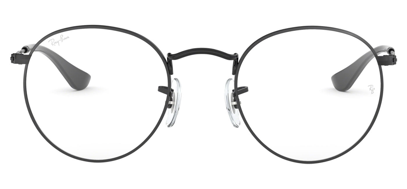 Ray-Ban RX3447V Round Metal Glasses - Black