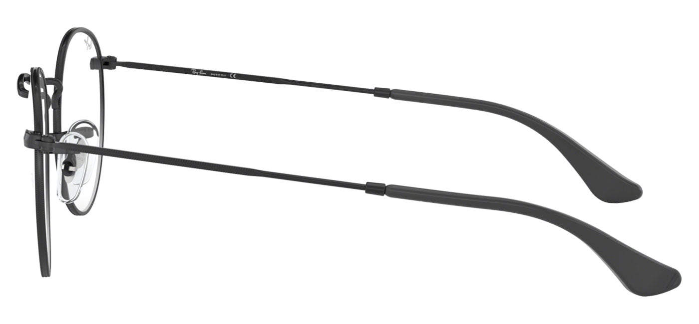 Ray-Ban RX3447V Round Metal Glasses - Black