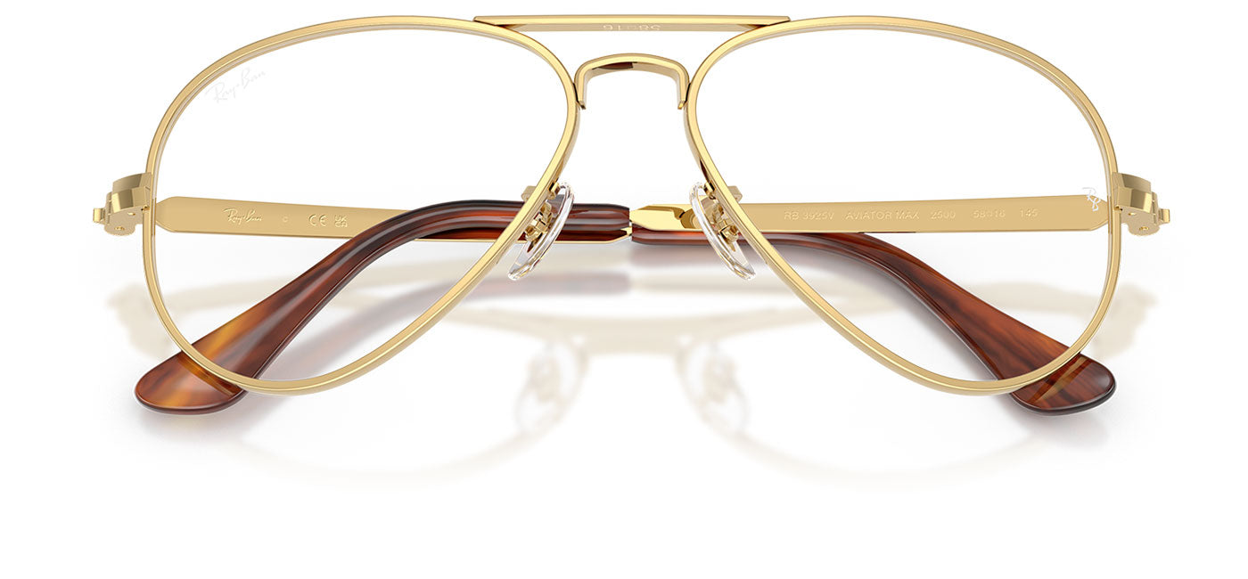 Ray-Ban RX3925V Aviator Max Glasses - Arista Gold