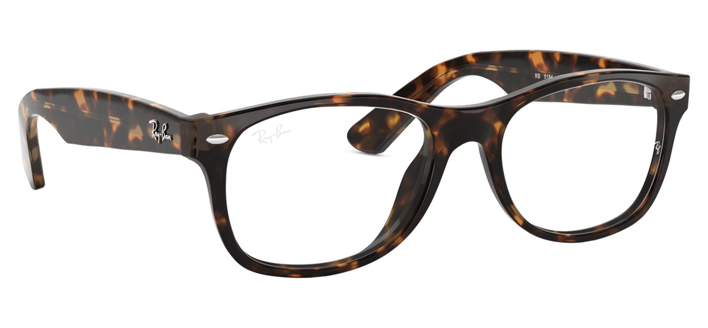 Ray-Ban RX5184 New Wayfarer Glasses - Dark Havana