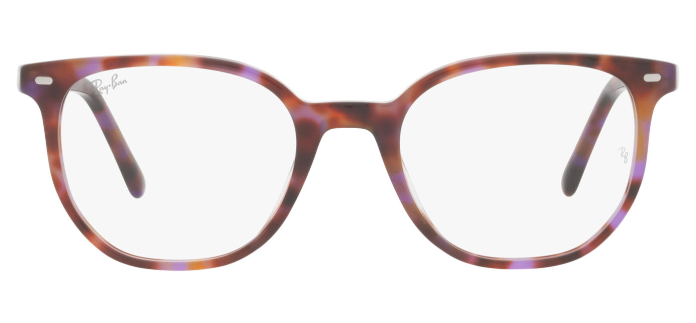 Ray-Ban RX5397 Elliot Glasses - Brown & Violet Havana
