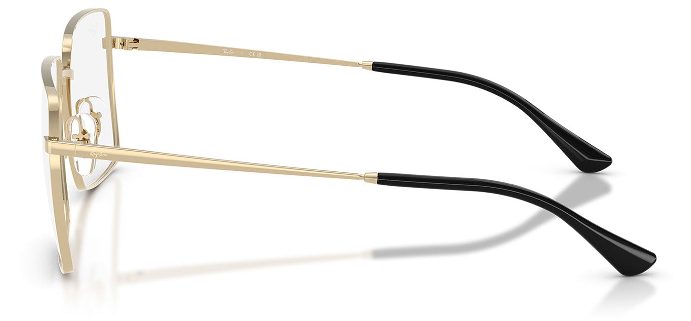 Ray-Ban RX6553 Brix Glasses - Pale Gold