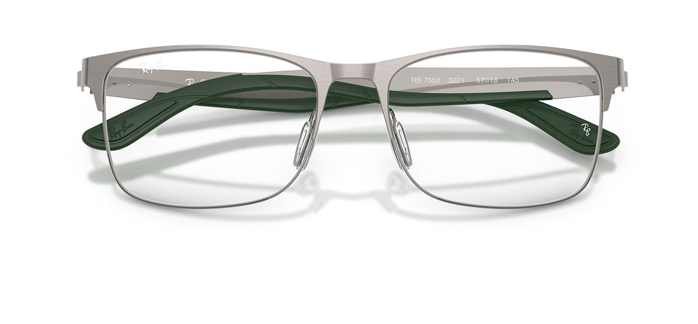 Ray-Ban RX7550 Glasses - Gunmetal