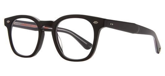 Garrett Leight Byrne Glasses - Bio Matte Black
